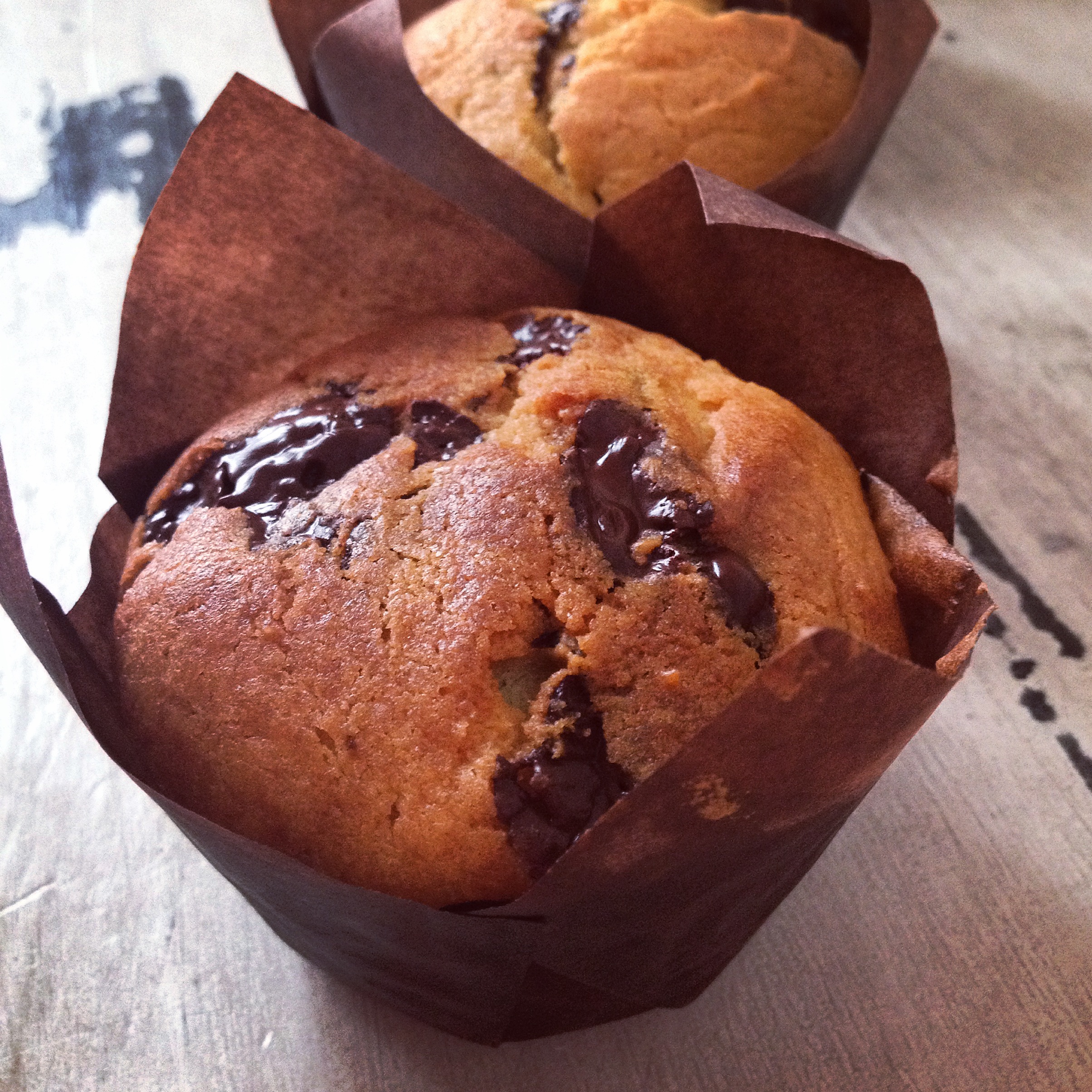 muffin ricotta e cioccolato